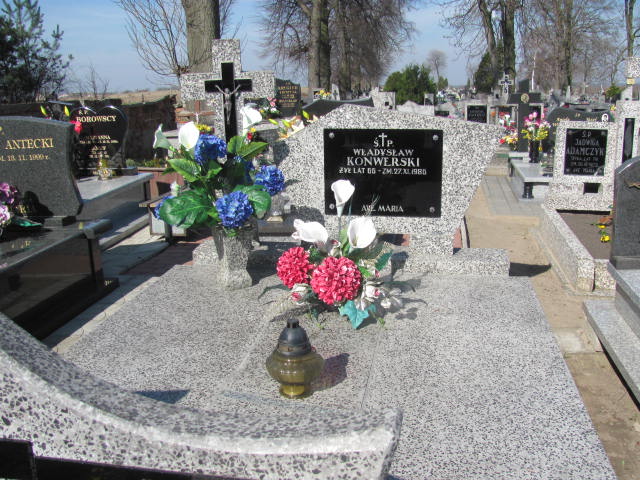 Grób Władysław Konwerski