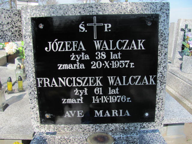Franciszek Walczak 1915 Kramsk - Grobonet - Wyszukiwarka osób pochowanych