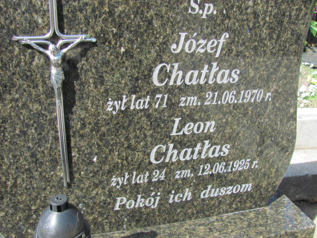 Leon Chatłas 1901 Kramsk - Grobonet - Wyszukiwarka osób pochowanych