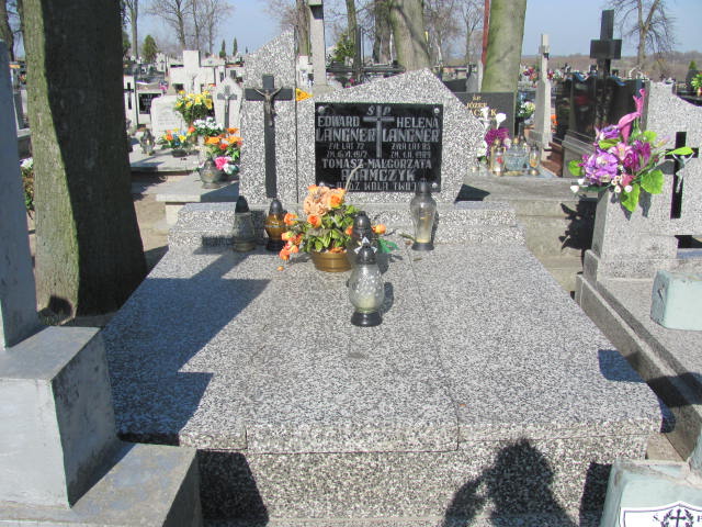 Grób Helena Langner