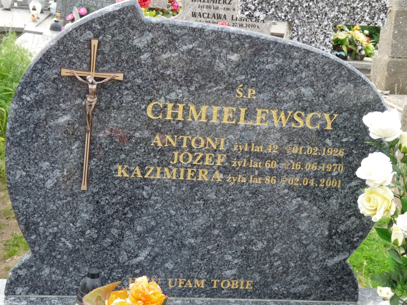 Grób Antoni Chmielewski