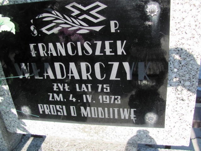 Franciszek Władarczyk Kramsk - Grobonet - Wyszukiwarka osób pochowanych
