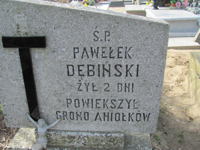 Paweł Dębiński 1962 Kramsk - Grobonet - Wyszukiwarka osób pochowanych