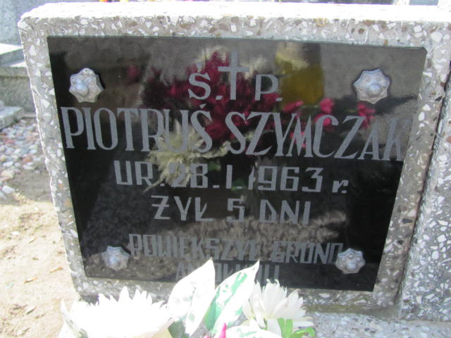 Piotr Szymczak 1963 Kramsk - Grobonet - Wyszukiwarka osób pochowanych