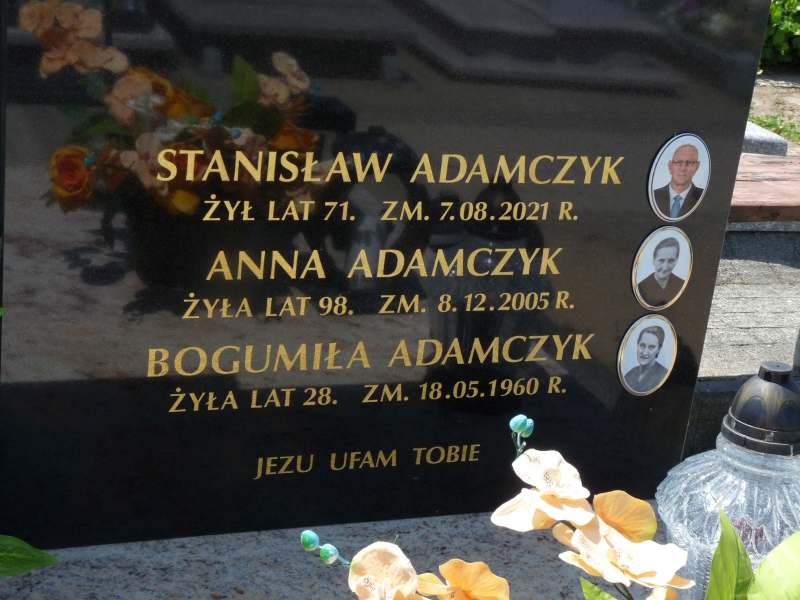 Bogumiła Adamczyk 1931 Kramsk - Grobonet - Wyszukiwarka osób pochowanych