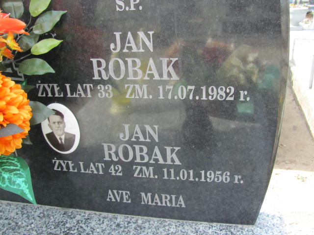 Jan Robak 1924 Kramsk - Grobonet - Wyszukiwarka osób pochowanych