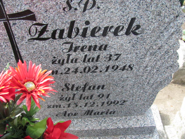 Stefan Żabierek 1901 Kramsk - Grobonet - Wyszukiwarka osób pochowanych