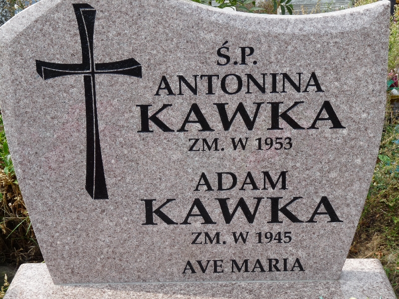 Antonina Kawka 1875 Kramsk - Grobonet - Wyszukiwarka osób pochowanych