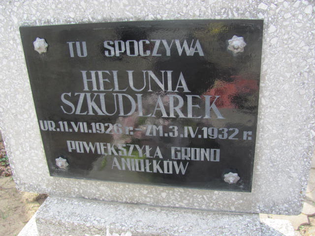 Helena Szkudlarek 1926 Kramsk - Grobonet - Wyszukiwarka osób pochowanych