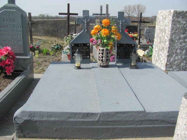 Grób Stanisława Dębińska