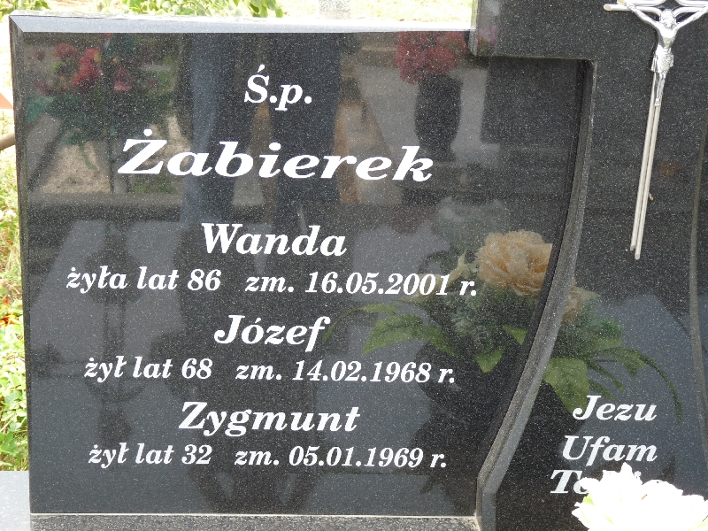 Stanisław Żabierek 1872 Kramsk - Grobonet - Wyszukiwarka osób pochowanych