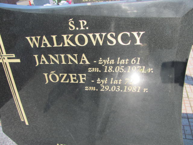 Janina Walkowska 1910 Kramsk - Grobonet - Wyszukiwarka osób pochowanych