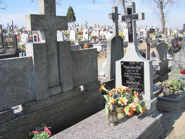 Grób Marian Bąk