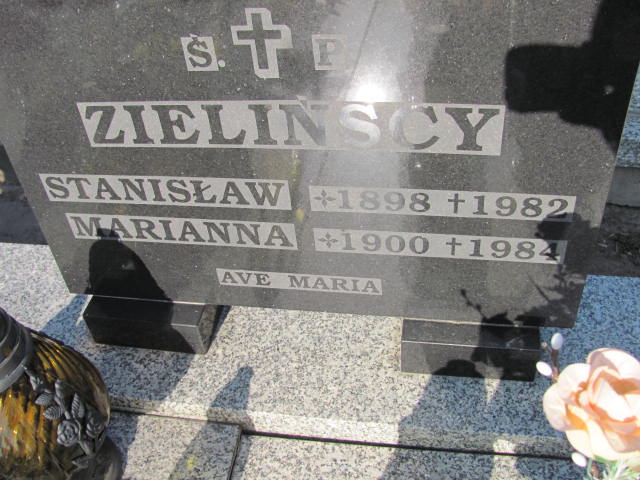 Marianna Zielińska 1900 Kramsk - Grobonet - Wyszukiwarka osób pochowanych