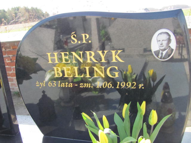 Grób Wacława Beling